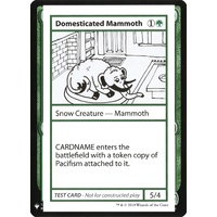 Domesticated Mammoth