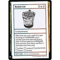 Bucket List