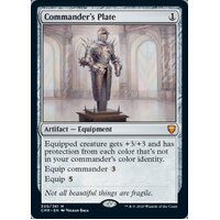Commander's Plate FOIL - CMR
