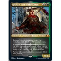 Reyhan, Last of the Abzan (Etched) FOIL - CMR