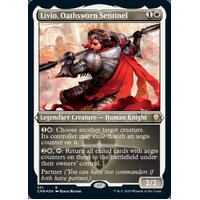 Livio, Oathsworn Sentinel (Etched) FOIL - CMR