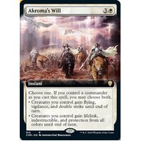 Akroma's Will (Extended) FOIL - CMR