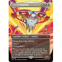 Valor's Flagship (Borderless) FOIL - DFT