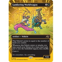 Lumbering Worldwagon (Borderless) (First-Place Foil) FOIL - DFT