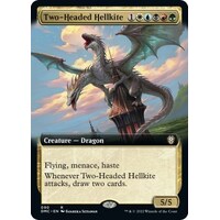 Two-Headed Hellkite (Extended Art) - DMC