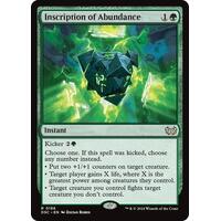Inscription of Abundance - DSC