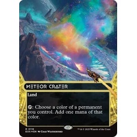 Meteor Crater (0116) (Borderless) (Galaxy Foil) FOIL - EOS