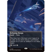 Echoing Deeps (0148) (Borderless) (Galaxy Foil) FOIL - EOS