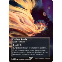 Endless Sands (0150) (Borderless) (Galaxy Foil) FOIL - EOS
