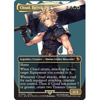 Cloud, Ex-SOLDIER (Borderless) FOIL - FIC