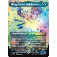 Rikku, Resourceful Guardian (Borderless) (Chocobo Track Foil) FOIL - FIC