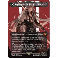 Sephiroth, Fabled SOLDIER (Borderless) (Surge Foil) (0527) FOIL - FIN