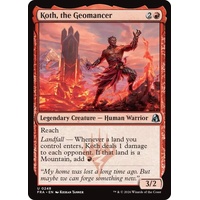 Koth, the Geomancer FOIL - FRA