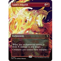 Ajani's Anguish (Borderless) FOIL - FRA