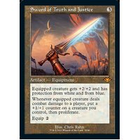 Sword of Truth and Justice (Old-Frame Foil-Etched) - H1R