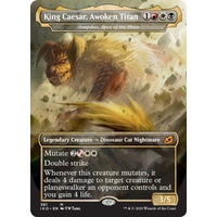 King Caesar, Awoken Titan - Snapdax, Apex of the Hunt FOIL (Godzilla Series) - IKO