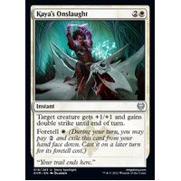 Kaya's Onslaught FOIL - KHM