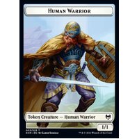 4 x Human Warrior Token - KHM