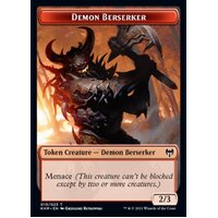 1 x Demon Beserker Token - KHM