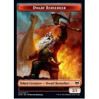 4 x Dwarf Berserker Token - KHM
