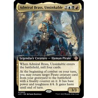 Admiral Brass, Unsinkable (Extended Art) FOIL - LCC