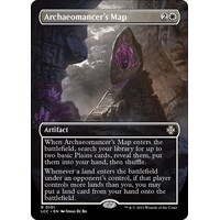 Archaeomancer's Map (Borderless) FOIL - LCC