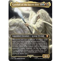 Gandalf of the Secret Fire (Borderless) FOIL - LTC