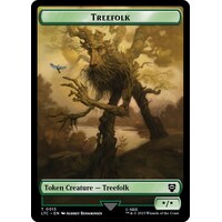 Beast // Treefolk Double Sided Token - LTC