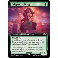 Delighted Halfling (Extended Art) - LTR