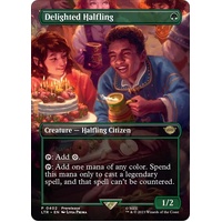 Delighted Halfling (Borderless) (0402) - LTR