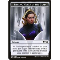 1 x Liliana, Waker of the Dead emblem Token - M21