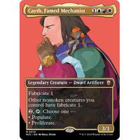 Cayth, Famed Mechanist (Borderless) - M3C