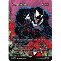 Savage Beating (Borderless) FOIL - MAR