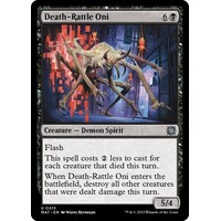 Death-Rattle Oni FOIL - MAT