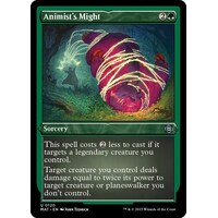 Animist's Might (Foil Etched) - MAT