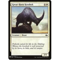 Great-Horn Krushok - MB1