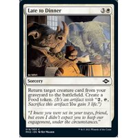 Late to Dinner - MH2