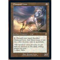 Diamond Lion (Retro Frame) -  MH2