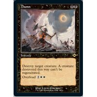 Damn (Retro Frame) (Foil Etched)