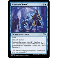 Burden of Proof - MKM