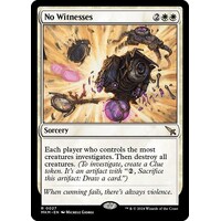 No Witnesses FOIL - MKM