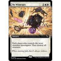 No Witnesses (Extended Art) FOIL - MKM