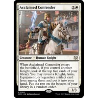 Acclaimed Contender - MOC