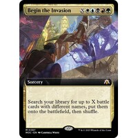 Begin the Invasion (Extended Art) FOIL - MOC
