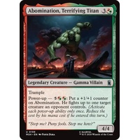 Abomination, Terrifying Titan - MSH