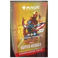 PREORDER Magic Marvel Super Heroes - Collector Commander Deck - Avengers Assemble