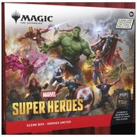 PREORDER Magic Marvel Super Heroes - Scene Box - Heroes United
