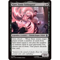 Klaw, Sonic Subjugator FOIL - MSH