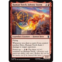 Human Torch, Johnny Storm FOIL - MSH