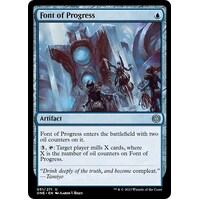 Font of Progress FOIL - ONE